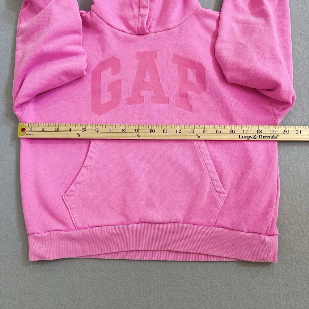 Gap Kids Girls Gap Logo Pullover Hoodie Size XL 12 Hot Pink Standout Pink